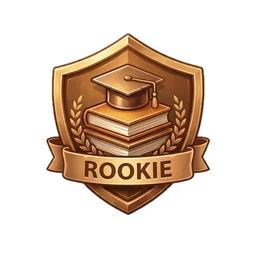 Rookie badge